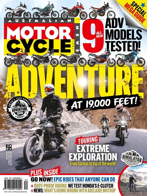 Cover image for Australian Motorcycle News
